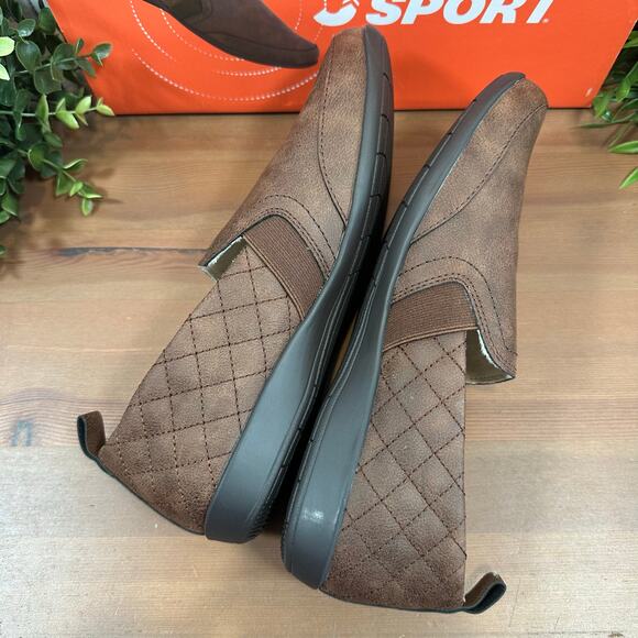 J Sport Women's Lisa Casual Brown Slip On Shoes Size 6.5 - Picture 6 of 8